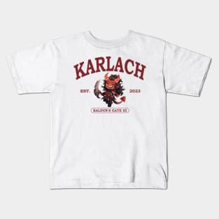 Karlach Anime Design Kids T-Shirt